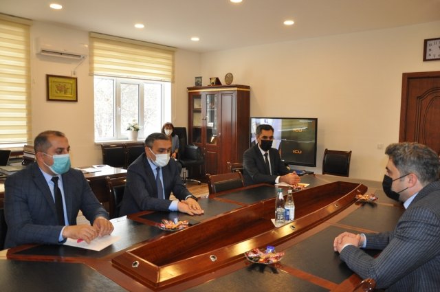 MDU-da Dövlət Məşğulluq Agentliyinin əməkdaşları ilə görüş keçirilib-FOTO