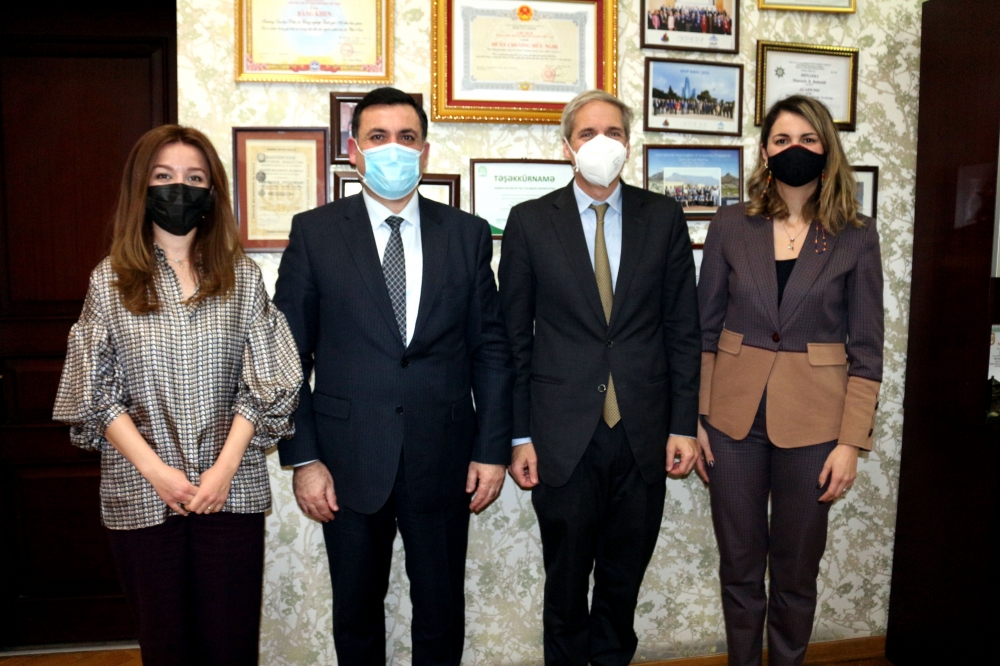 ADNSU ilə ABŞ universitetləri arasında əməkdaşlığın inkişafı məsələləri müzakirə olunub  