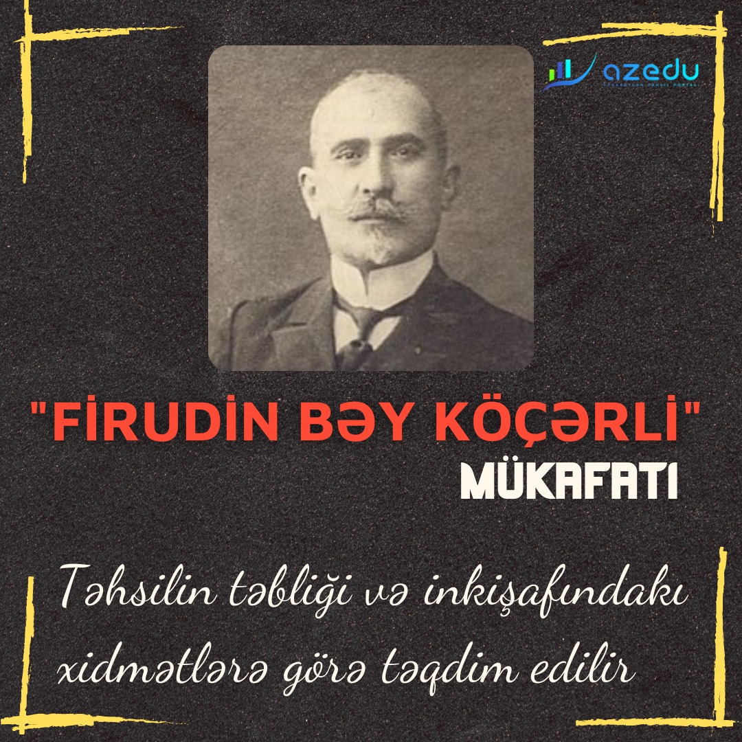 “Firudin bəy Köçərli” mükafatı qaliblərə təqdim edildi-FOTO