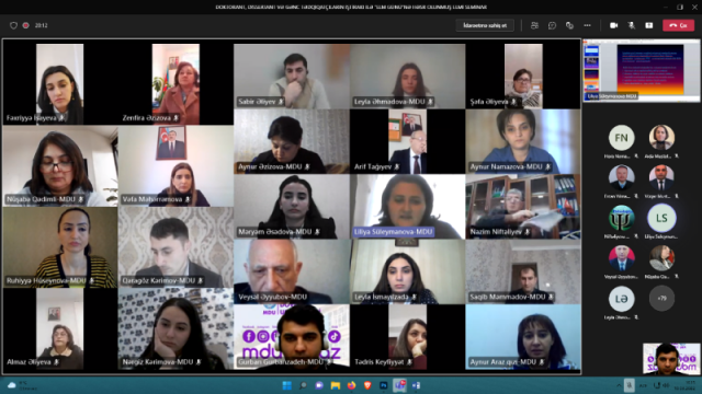Mingəçevir Dövlət Universitetində “Elm Günü”nə həsr olunmuş seminar keçirilib-FOTO