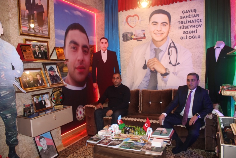 MDU əməkdaşları şəhid ailələrini ziyarət ediblər