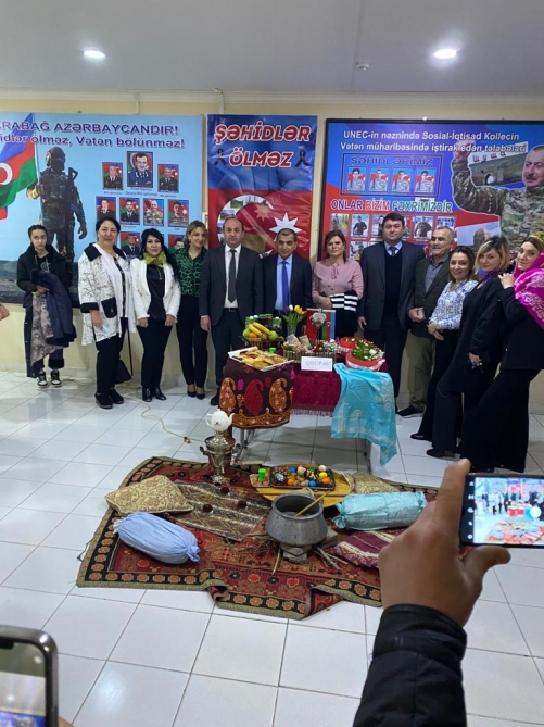 UNEC-də Novruz bayramına həsr olunan tədbir keçirilib  