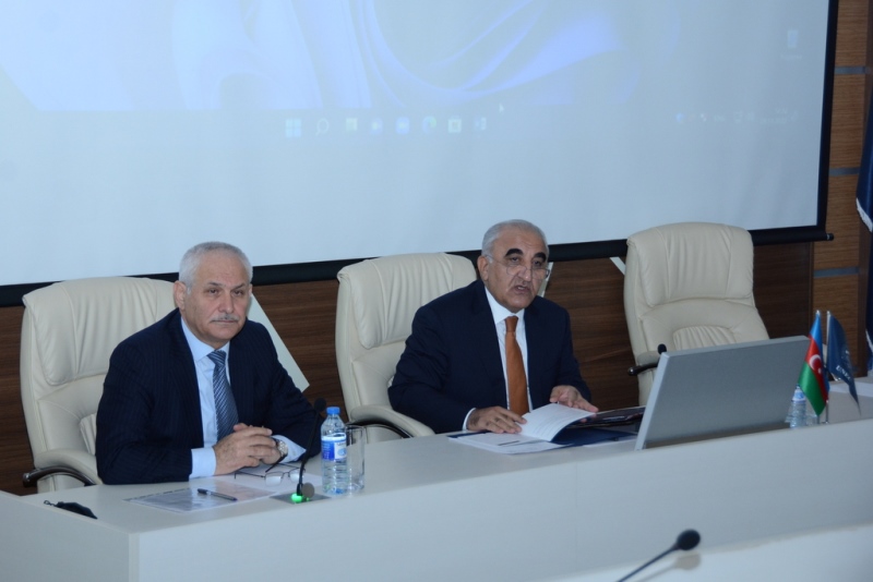 UNEC-in elmi fəaliyyətinin təkmilləşdirilməsi yolları müzakirə olunub