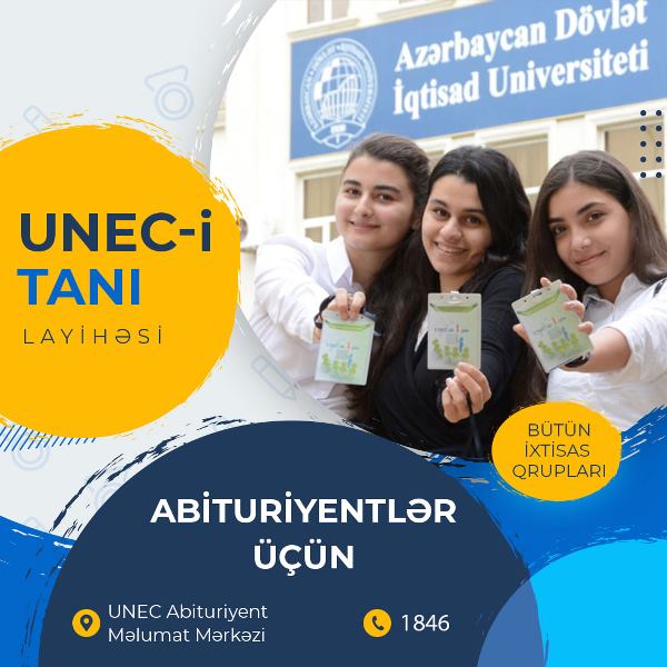 “UNEC-i tanı” layihəsinə yenidən start verilib
