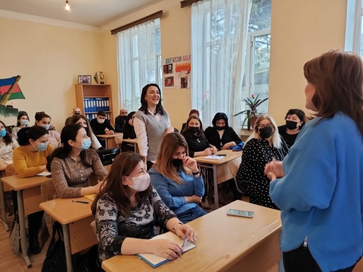 Dərsdə şagirdlərə diferensial yanaşma mövzusunda təlim təşkil olunub