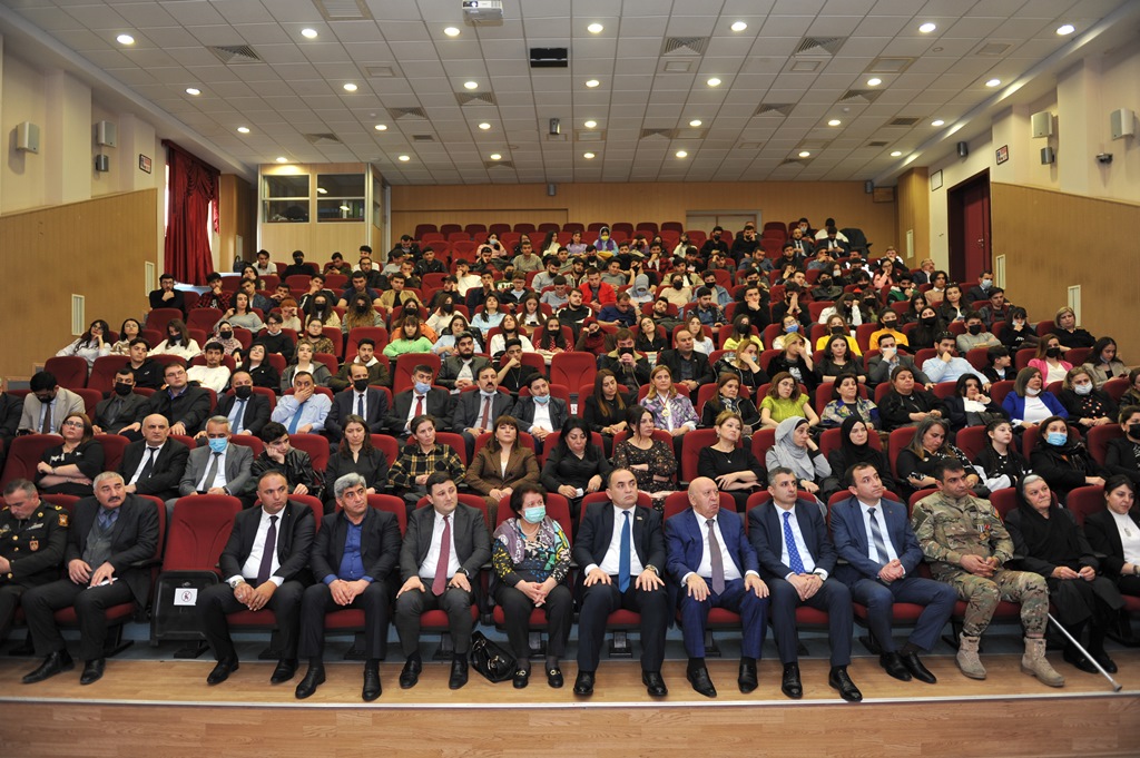 BMU-da şəhidin xatirəsinə həsr olunan filmin ilk təqdimatı keçirilib-FOTO