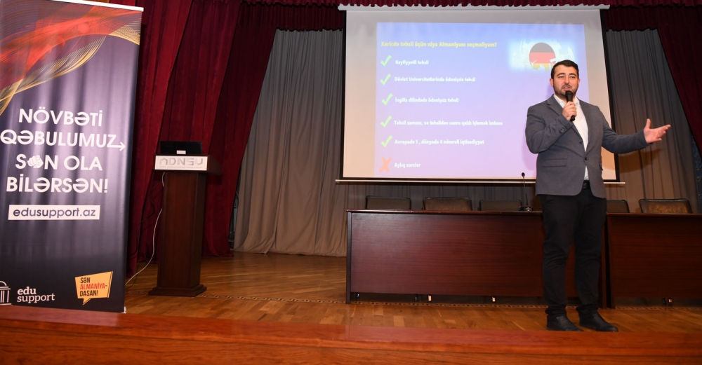 ADNSU-nun tələbələri üçün Almaniyada təhsillə bağlı seminar  