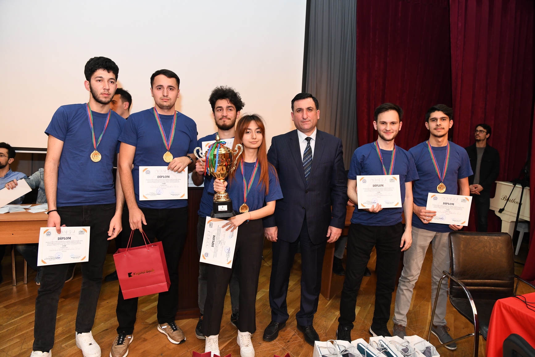 ADNSU-nun “Maqnat” IOK-un 15-illiyinə həsr olunmuş “Brain ring” çempionatı keçirilib