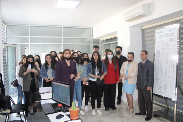 MDU kollektivi Mingəçevir Sukanal idarəsinə ekskursiya edib