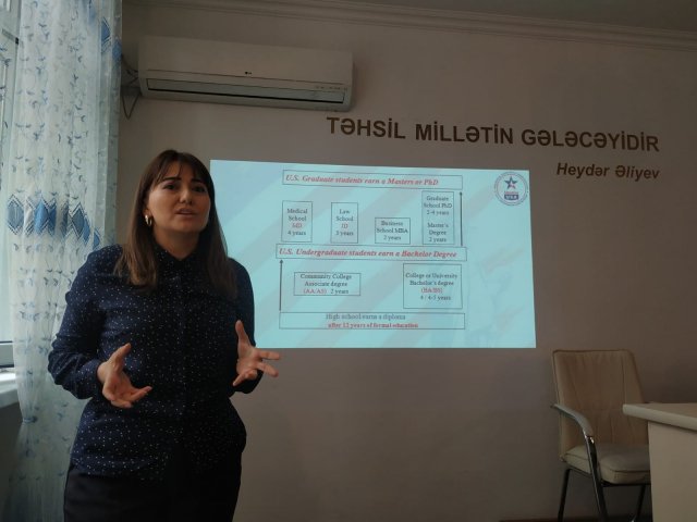 MDU-da “Amerikada təhsil proqramları” mövzusunda seminar keçirilib