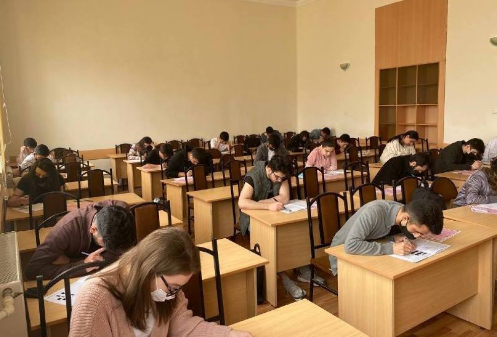 UNEC-də Heydər Əliyevin anadan olmasının 99-cu ildönümünə həsr edilən məntiq olimpiadası keçirilib  