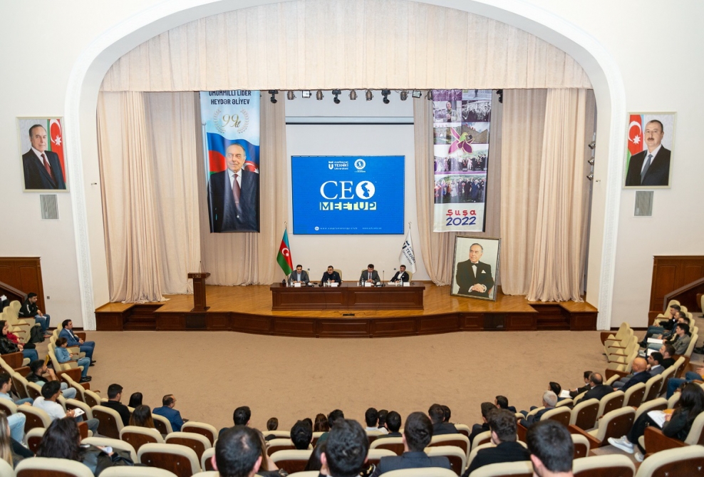 Azərbaycan Texniki Universitetində “CEO meetup” keçirilib  