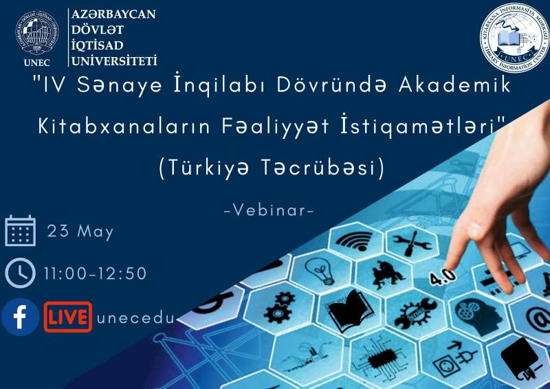 UNEC Kitabxana-İnformasiya Mərkəzi vebinar keçirəcək