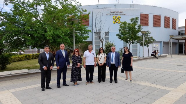 UNEC-in nümayəndələri Qərbi Makedoniya Universitetində olublar