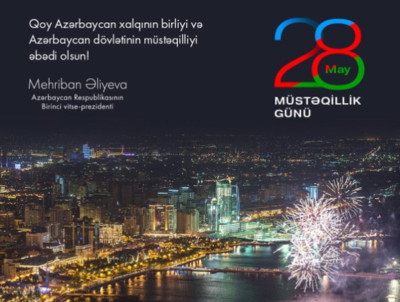 Müstəqilliyimiz əbədi olsun! - Mehriban Əliyeva