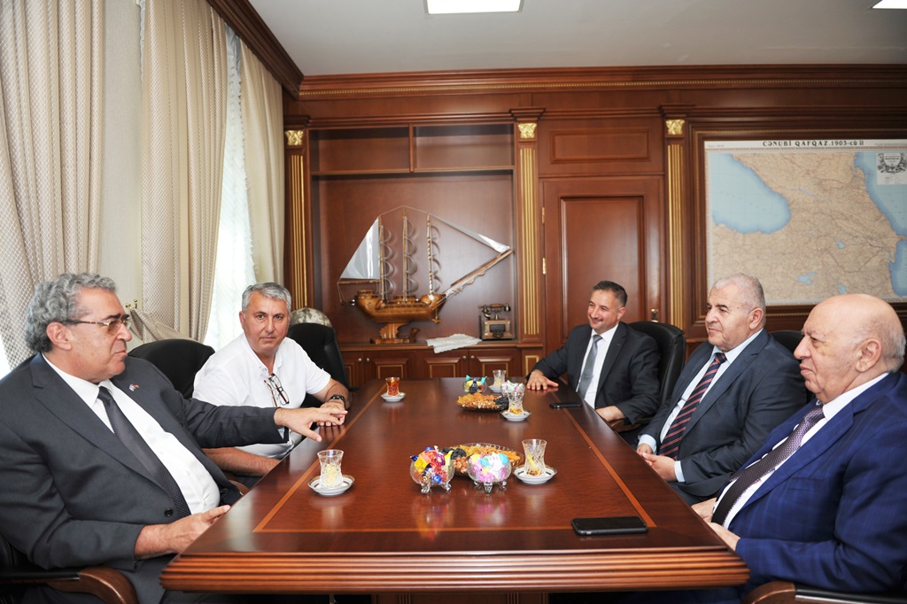 BMU-nun rektoru “Azərbaycan-İsrail” Beynəlxalq Assosiasiyasının prezidenti ilə görüşüb  