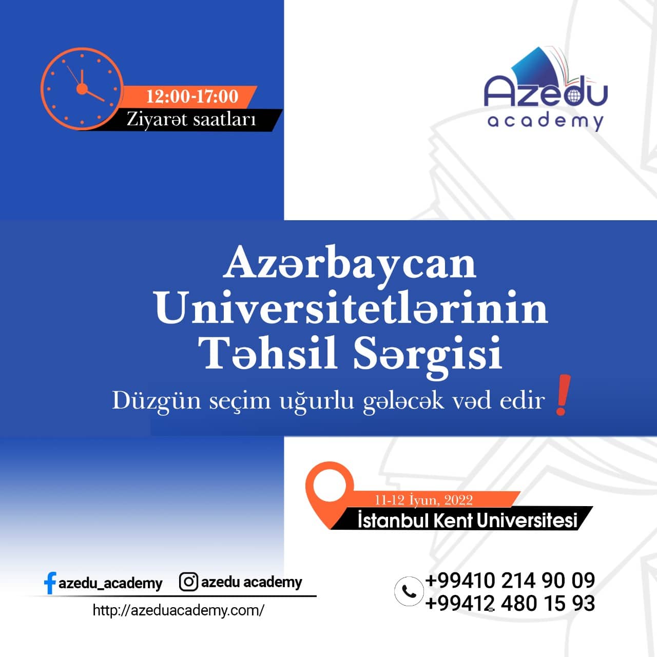 Azərbaycan Universitetlərinin Təhsil Sərgisi keçiriləcək- TÜRKİYƏDƏ  