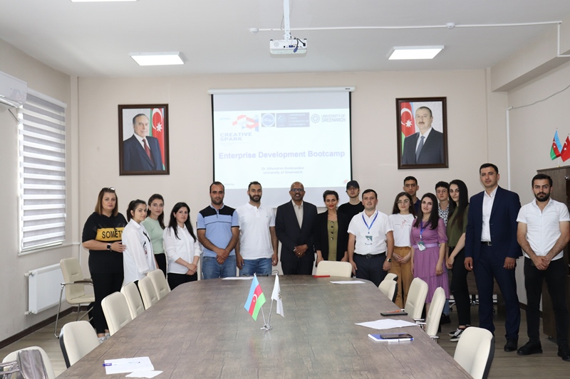 UNEC nümayəndələri Qəbələdə “Creative Spark” təlimi keçiblər