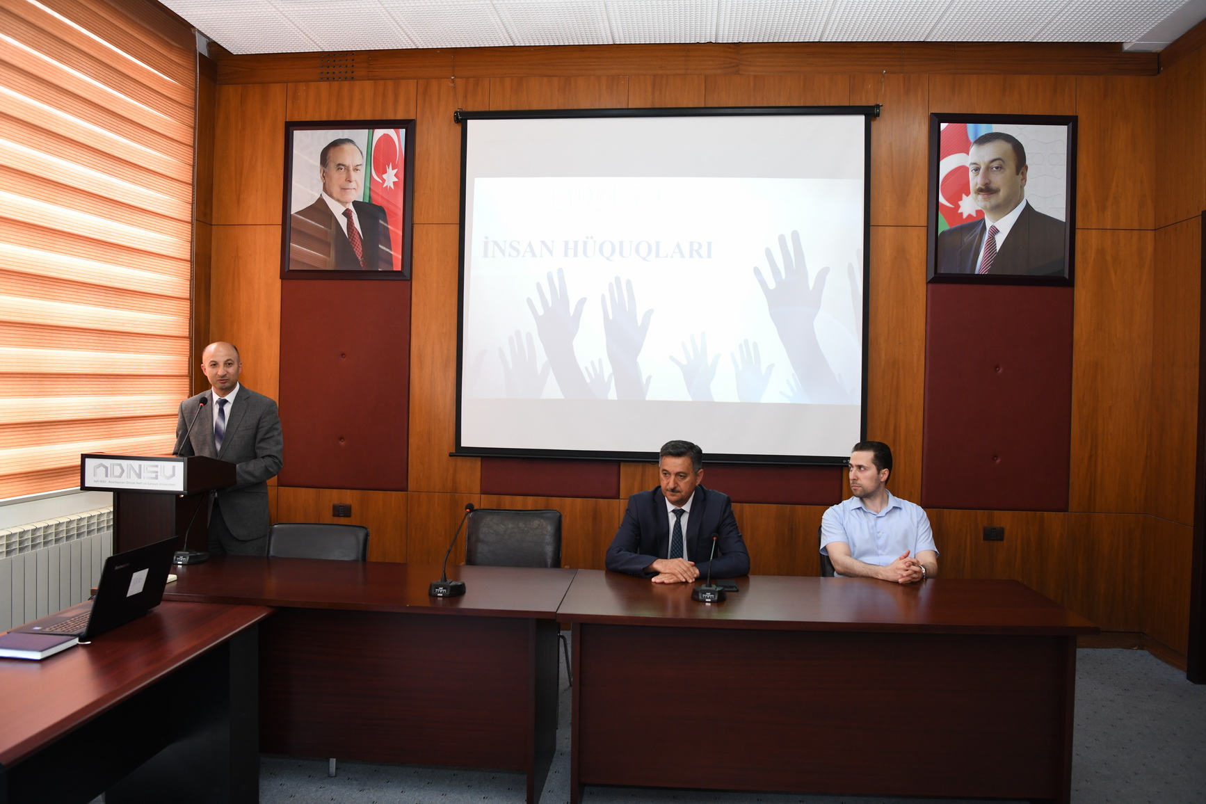 ADNSU –da “İnsan Hüquqları Aylığı” çərçivəsində maarifləndirmə tədbiri keçirilib  