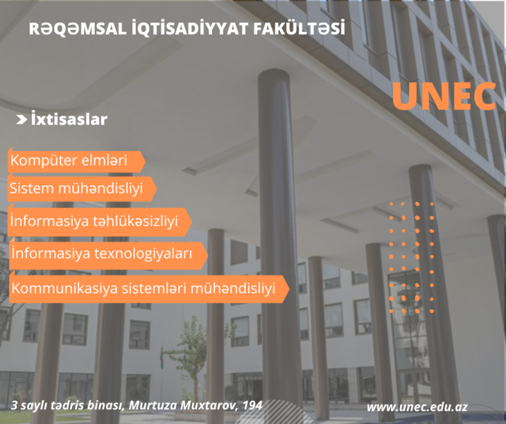 UNEC-də yenilik: 