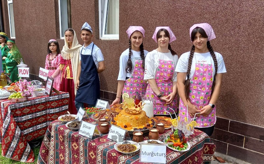 Lənkəran məktəblilərinin yay festivalı keçirilib  