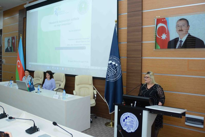 UNEC-də təlim: Akademik bazalardan istifadə və nəşr imkanları