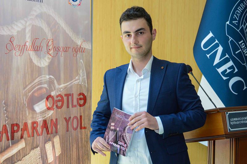 UNEC məzununun detektiv janrında yazdığı ilk kitabının təqdimatı oldu