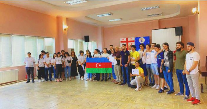 AzTU “SABAH”ın tələbələri Tbilisidə keçirilən olimpiadada iştirak edib