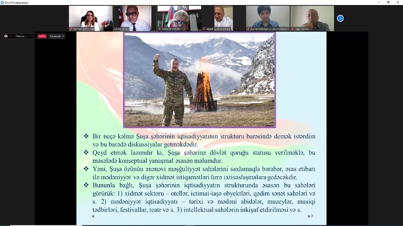 UNEC-də Şuşa mövzusunda seminar keçirilib