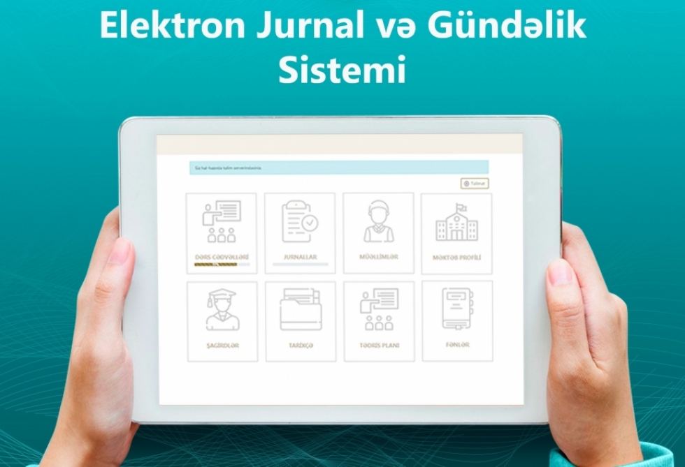 Elektron jurnal tətbiq edilən məktəblərin sayı AÇIQLANDI