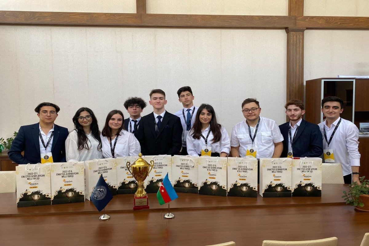 UNEC komandası “2022 Enactus Azərbaycan” milli yarışının qalibi olub