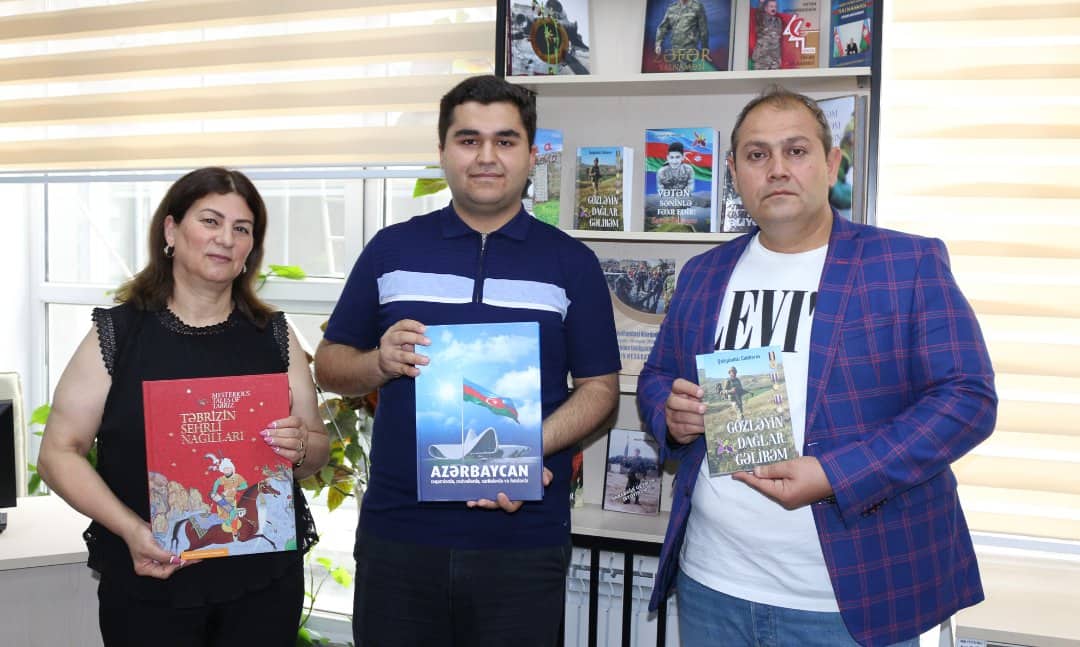 Azİİ e-Kitab Evi “Əsgərin kitab rəfi” kitab toplama aksiyasına qoşulub  