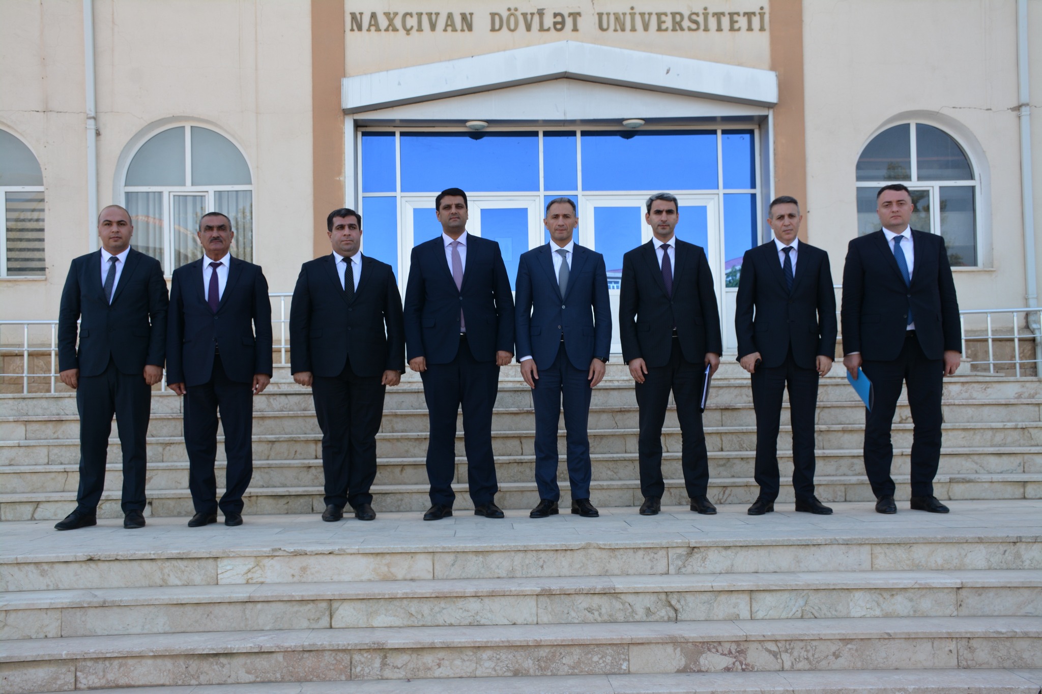 Rəşad Nəbiyev Naxçıvan Dövlət Universitetində olub-FOTO