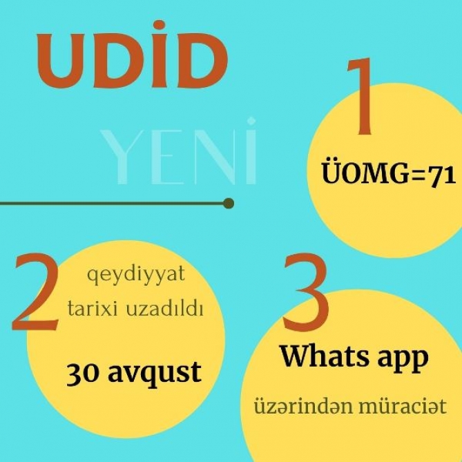 UDİD və Minor proqramlarına qeydiyyat müddəti uzadılıb-UNEC