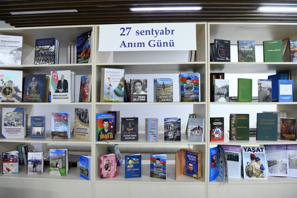 Azİİ e-Kitab Evində Anım Gününə həsr edilən sərgi açılıb