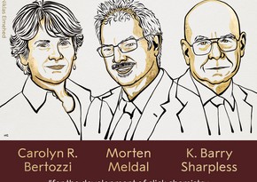 Kimya üzrə Nobel mükafatının laureatlarının adları açıqlanıb  
