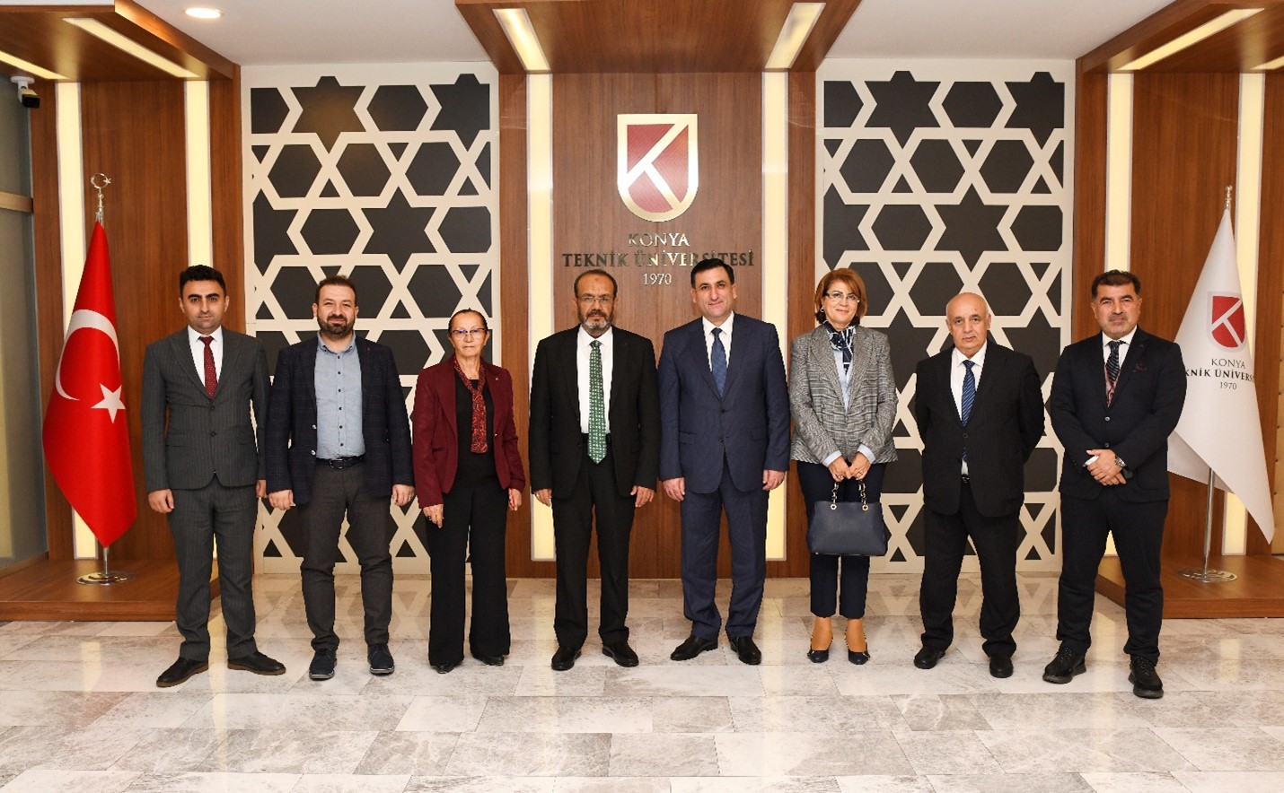 ADNSU rektoru Türkiyə universitetinə səfər edib