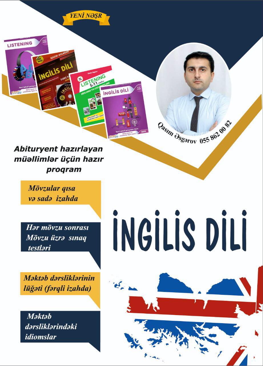 Dinləmə tipli sualları ən doğru şəkildə cavablayacaqsınız-UNİKAL VƏSAİT çap olundu