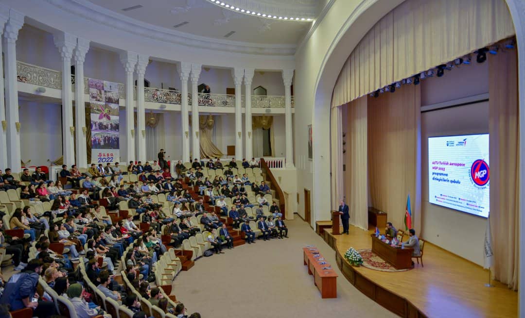 Türk Aviasiya və Kosmik Sənaye Şirkəti AzTU-da yeni layihəyə başladı-FOTO