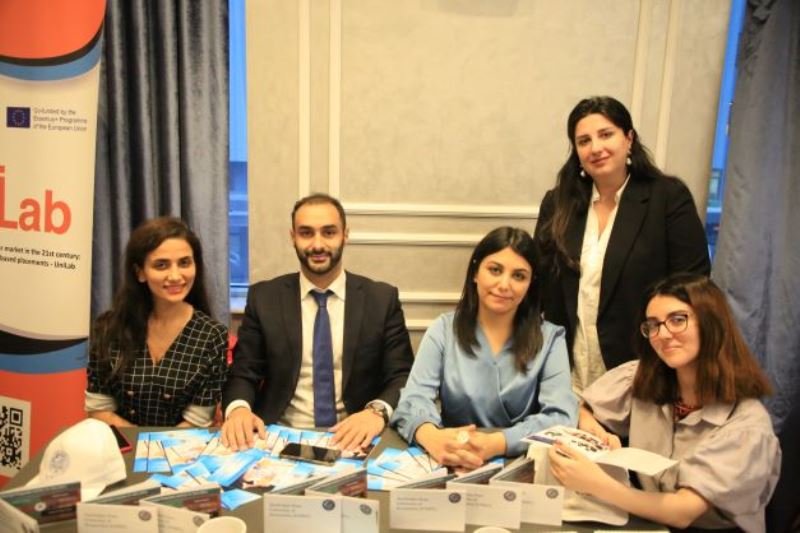 UNEC “Erasmus Village” beynəlxalq sərgisində təmsil olunub