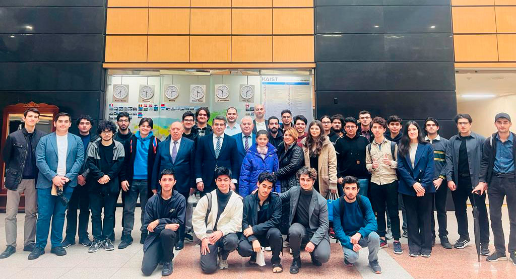 Koreyada təhsil alan azərbaycanlı tələbələrlə görüş