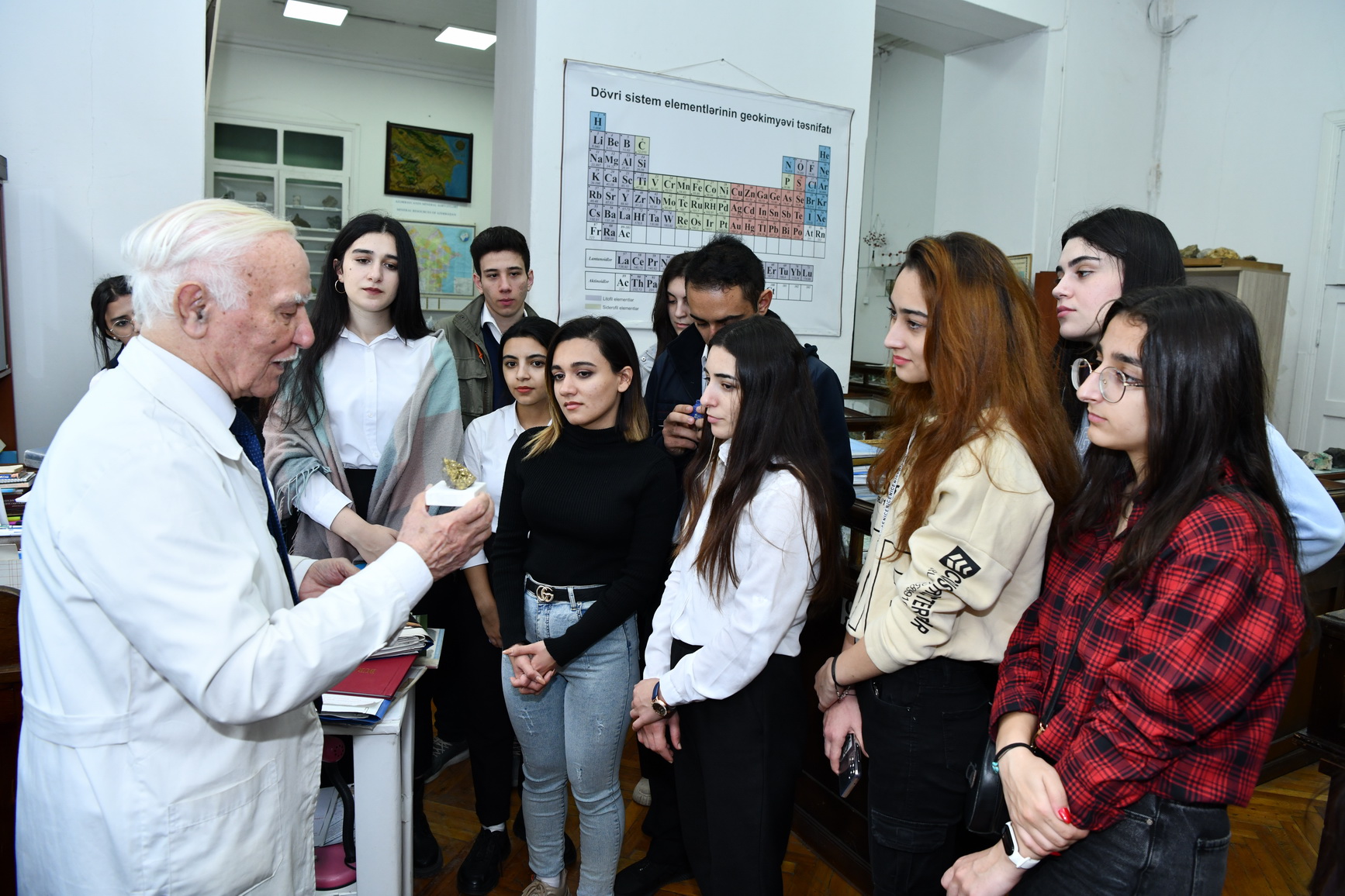 “ASAN Könüllüləri”nin bir qrup üzvü ADNSU-da ekskursiyada olub