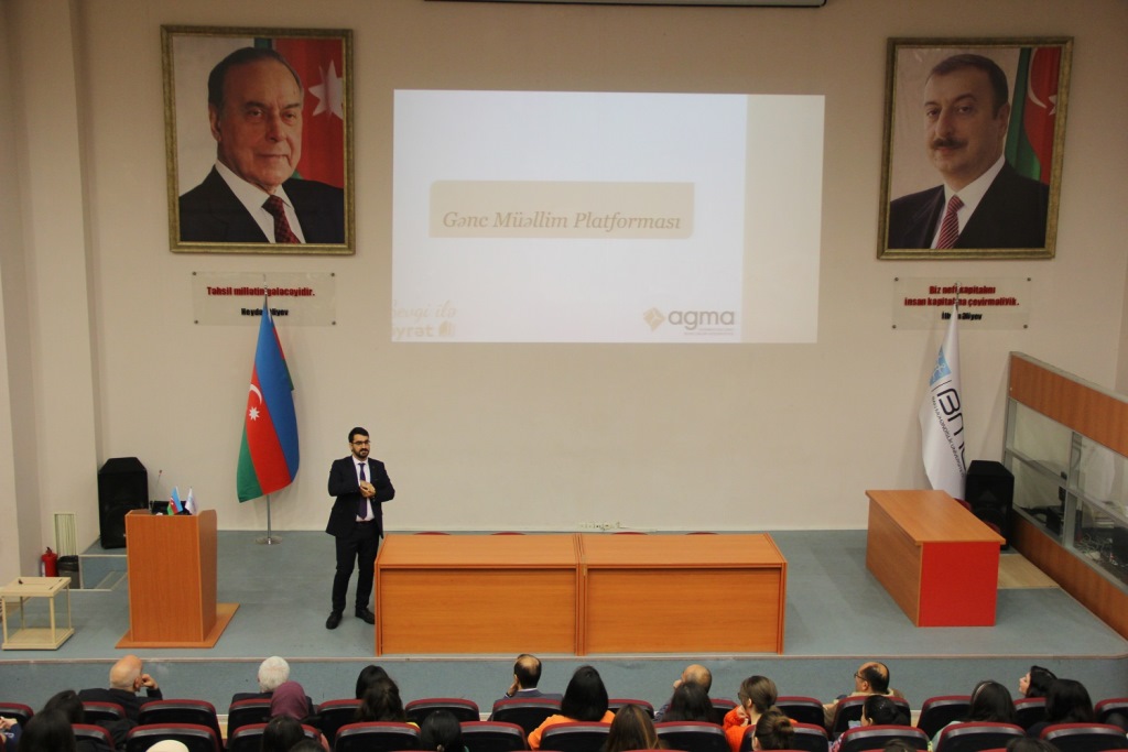 BMU-da “Gənc müəllim platforması”nın təqdimatı keçirilib  