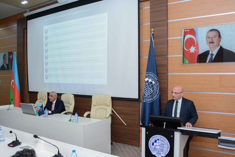 “UNEC 100” İnkişaf Strategiyası üzrə beynəlxalq əməkdaşlığın hesabatı dinlənildi