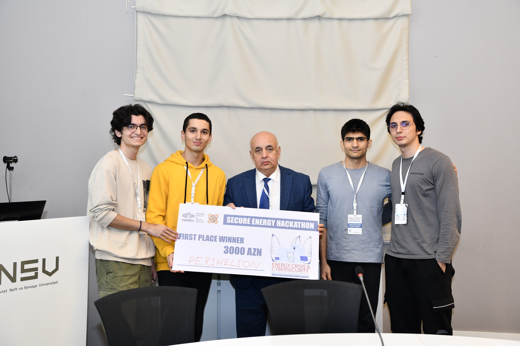 ADNSU-da “Secure Energy” Hackathonu başa çatıb