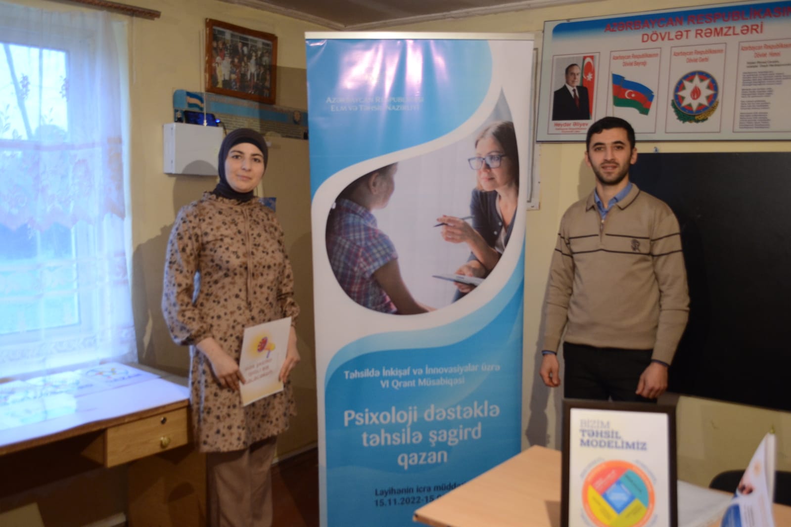 Psixoloji dəstəklə təhsilə şagird qazan – Məktəbdə vacib layihə-FOTO