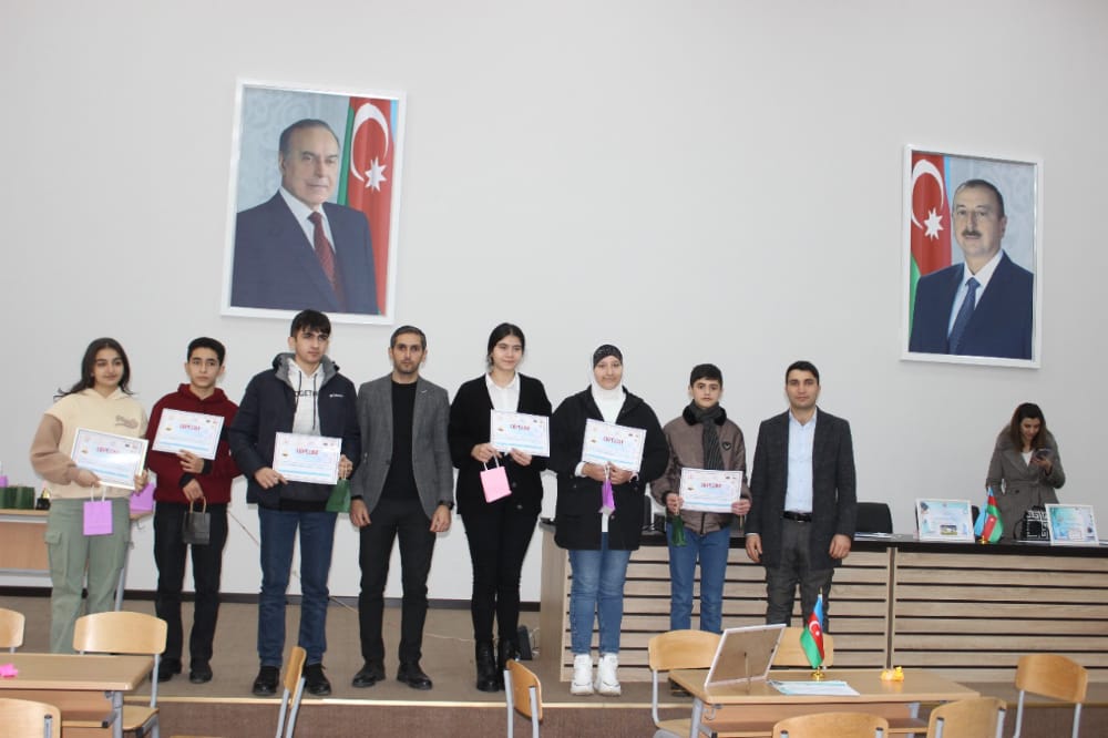 Bölgə məktəbliləri arasında “Nə? Harada? Nə zaman?” intellektual oyunu-FOTOLAR