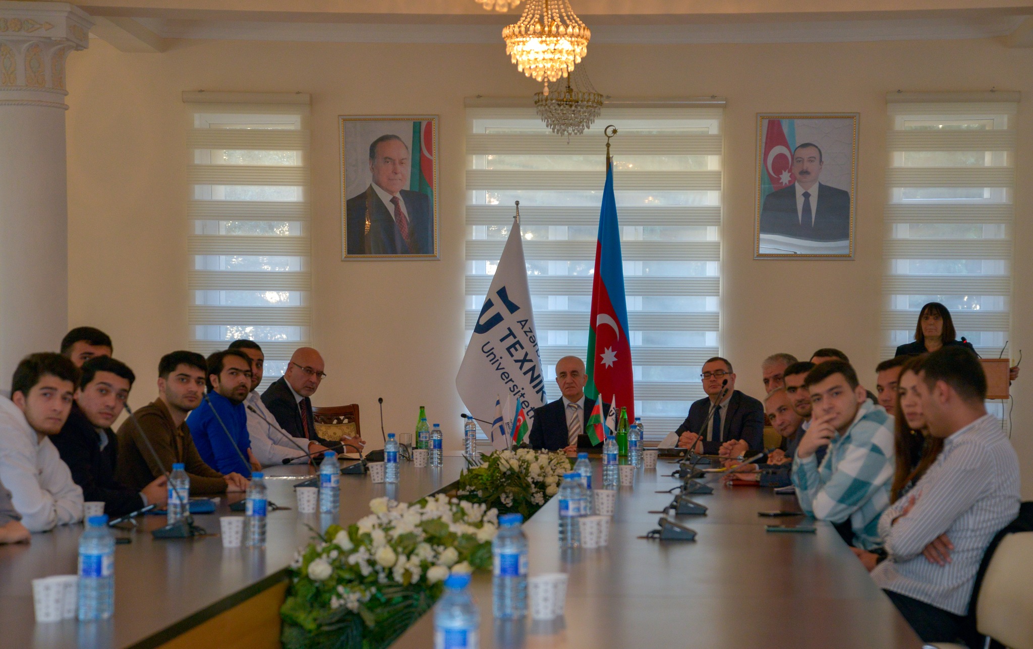 İsrailin İntellektual Nəqliyyat Tədqiqatları Mərkəzinin komitə rəhbəri AzTU-da olub
