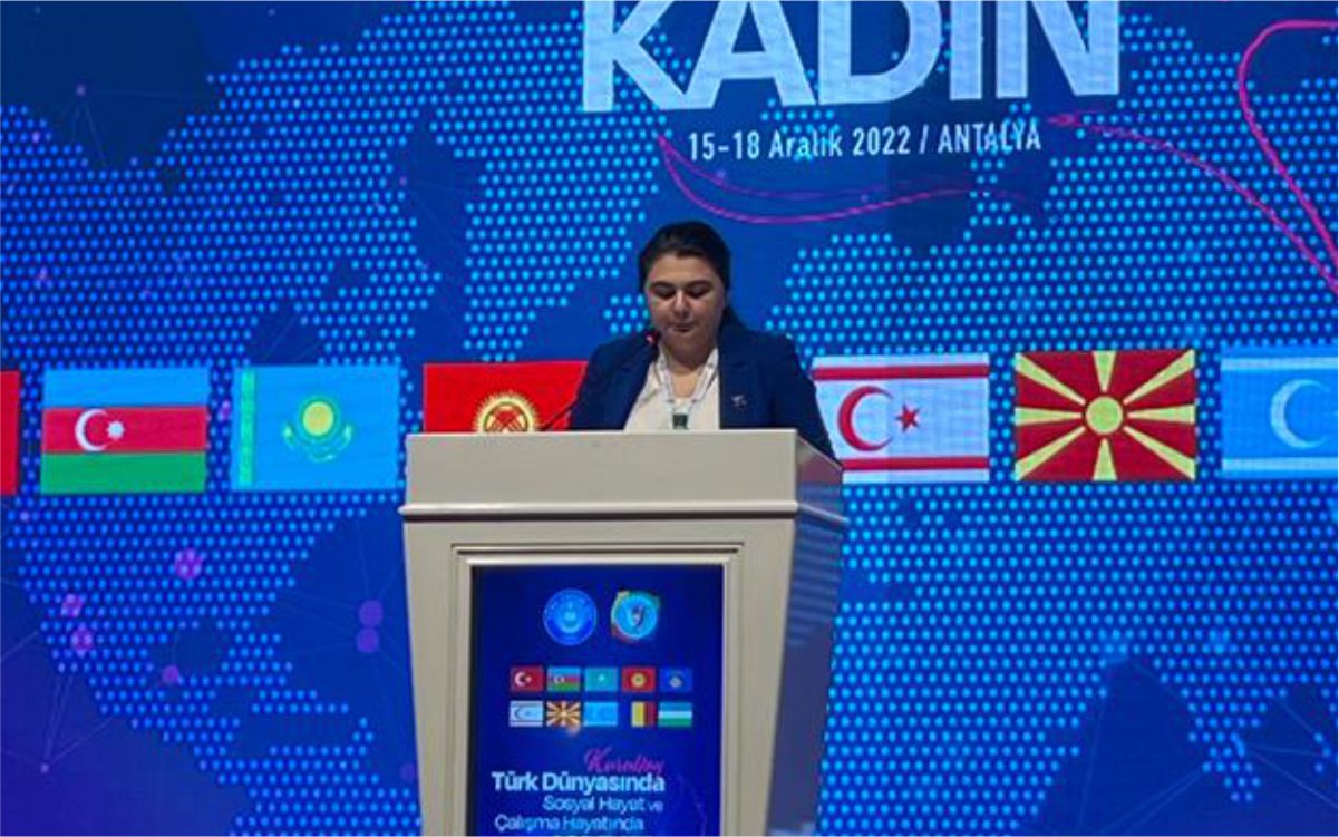 BMU THİK sədri Antalyada keçirilən qurultayda çıxış edib  