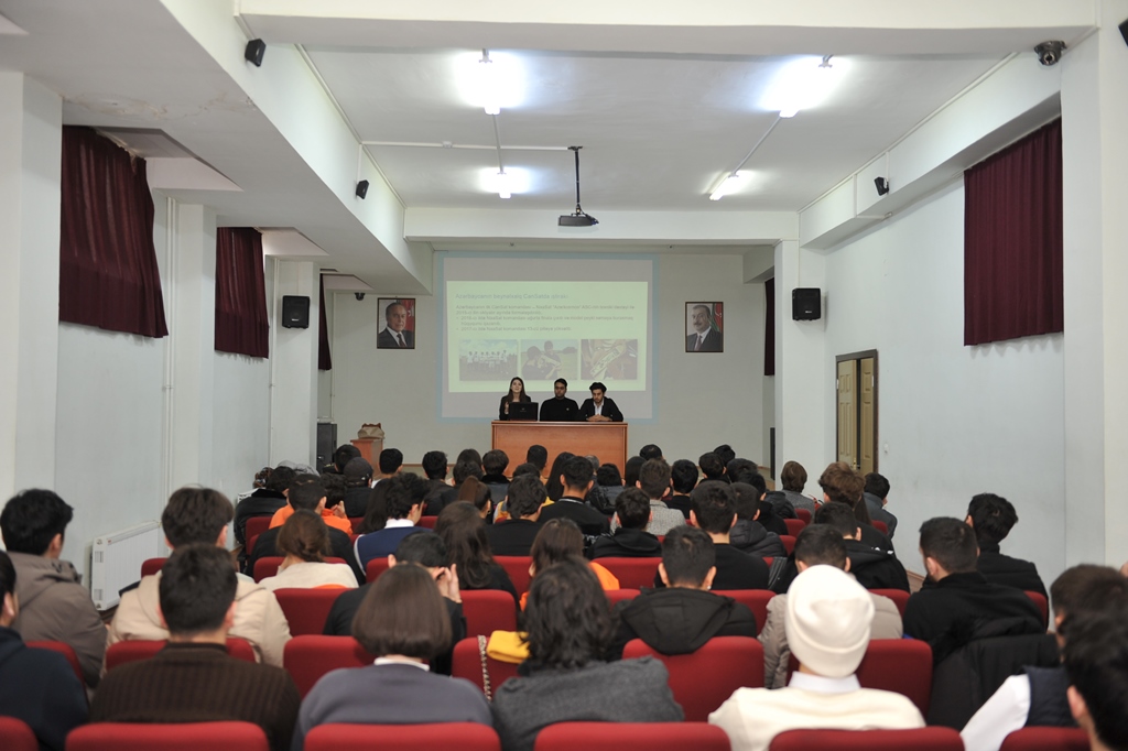 “CanSat Azərbaycan 2023” müsabiqəsi ilə bağlı tədbir-BMU